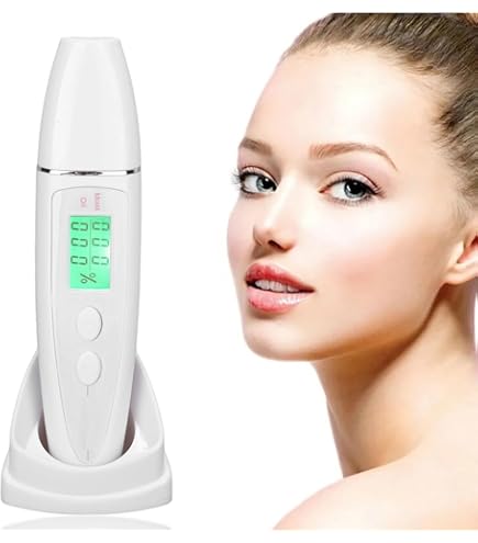 Amazon.com: Skin Tester, Portable Digital LCD Skin Face Analyzer